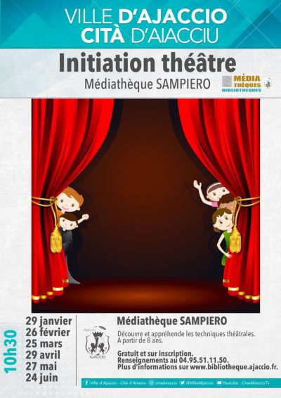 Initiation théâtre - Médiathèque Sampiero - Ajaccio