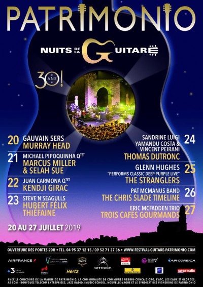30èmes Nuits de la Guitare - Patrimonio