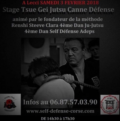 Stage Canne Défense en Corse