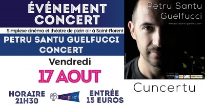 Petru Santu Guelfucci en concert à Saint Florent