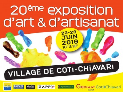 20ème Exposition d'art & d'artisanat de Coti Chiavari