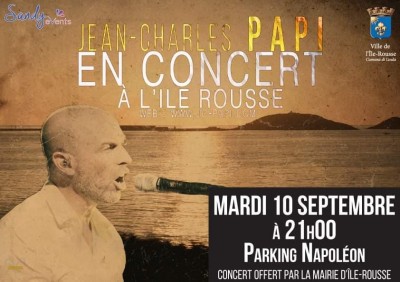 Jean-Charles PAPI en concert à L'Ile-Rousse