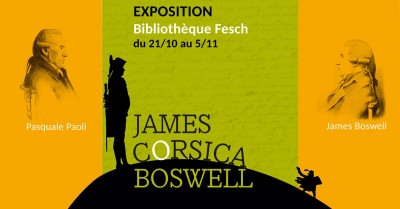 James Corsica Boswell  - Bibliothèque Fesch - Ajaccio