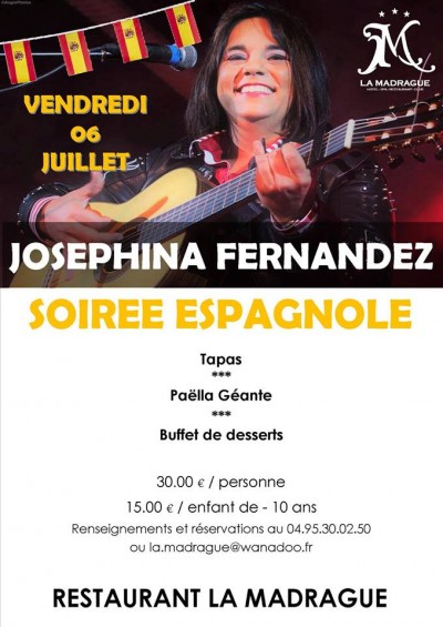 Josephina Fernandez Y Elblaz en concert à La Madrague