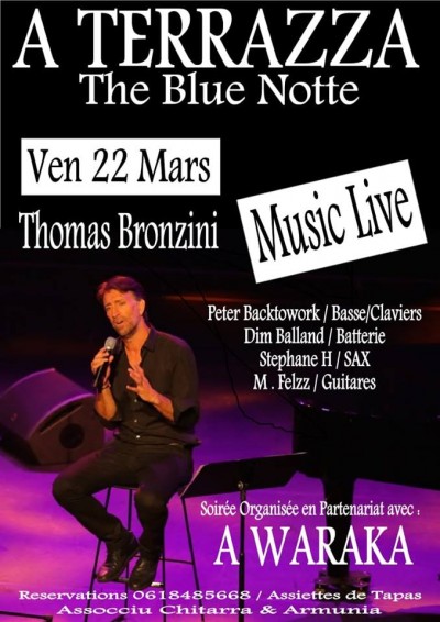 Thomas Bronzini & The M.Fel'zz BAND - A Terrazza The Blue Notte - Linguizzetta