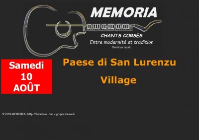 Memoria en concert à San-Lurenzu