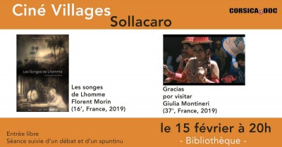 Ciné-Villages - Courts métrages - Corsica Doc - Sollacaro