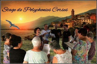 Stage de chants polyphoniques corses - Sylvia MICAELLI - Didier Cuenca et Joanne D'Amico - Maison Saint Hyacinthe - Santa-Maria-di-Lota