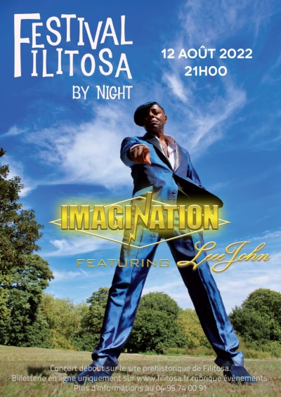 Imagination  Feat Leee John - Filitosa by Night - Festival 2022 - Filitosa