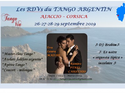 RDV Mediterranéen du Tango Argentin - Tango Via - Ajaccio