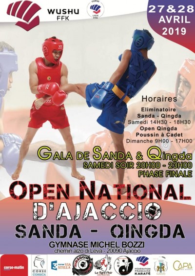 Open National d’Ajaccio - Sanda - Qingda - Gymnase Michel Bozzi