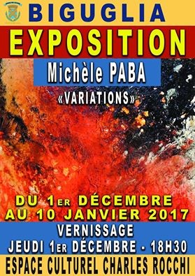 Exposition De Michèle Paba "Variations"
