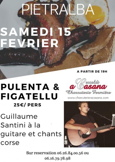 Soirée Pulenta & Figatellu - A Casana - Pietralba