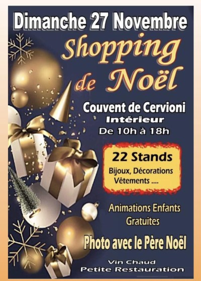 Shopping Noël 2022 - Association Angel even's - Cervioni