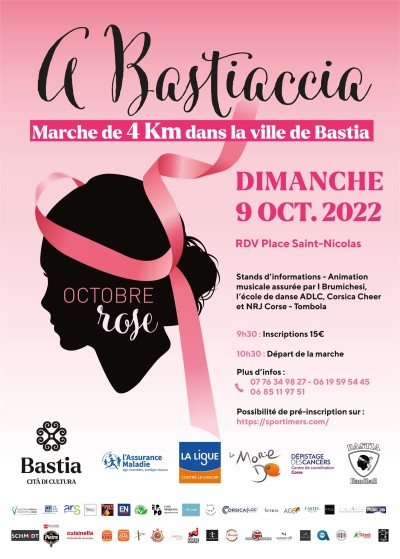 A Bastiaccia - Octobre Rose 2022 - Bastia