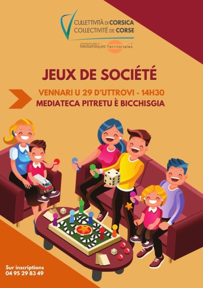 Jeux de société - Médiathèque - Petreto-Bicchisano