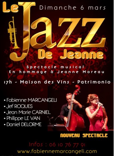 Le Jazz de Jeanne - Maison des Vins - Patrimonio