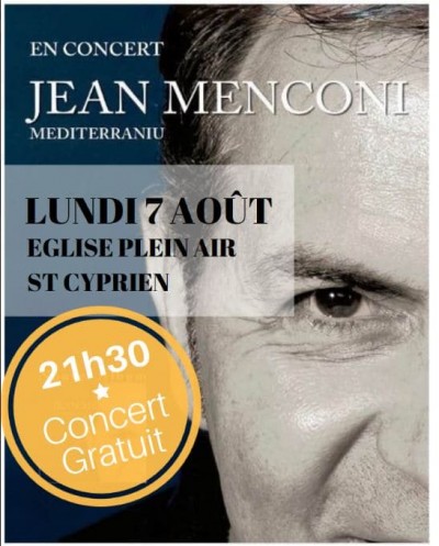 Jean Menconi en concert
