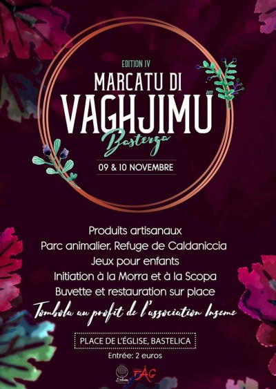 4ème édition du marché d'automne - U Marcatu di Vaghimu in Basterga - Bastelica