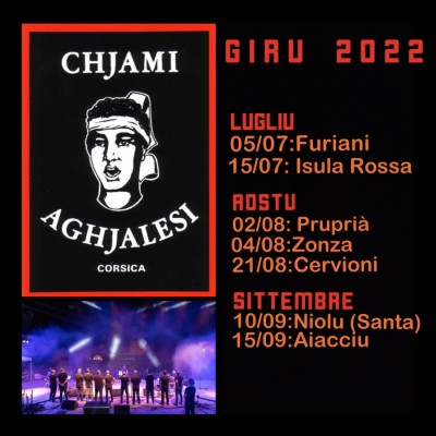 I Chjami Aghjalesi en concert - A Santa di U Niolu
