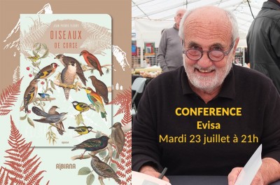 Conférence "Oiseaux de Corse" de JP Fleury - Evisa