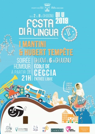 Soirée humour avec I Mantini et Hubert Tempête - Ceccia - Porto-Vecchio