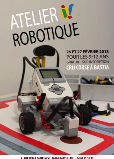 Atelier Robotique Au Crij Corse