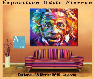 Exposition - Odile Pierron - Galerie Aux Arts Etc - Ajaccio