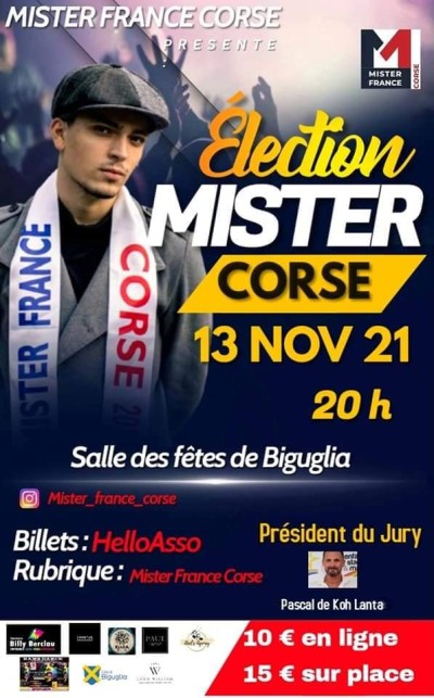 Mister France Corse 2021