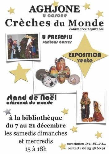 Exposition "crèches Du Monde" à Aghione