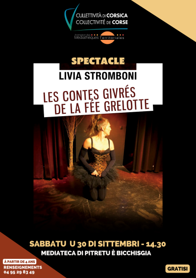 Les contes givrés de la fée Grelotte - Livia Stromboni - Médiathèque - Petreto-Bicchisano