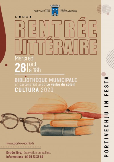 Rentrée littéraire - Christel Ebrard - Bibliothèque municipale - Porto-Vecchio