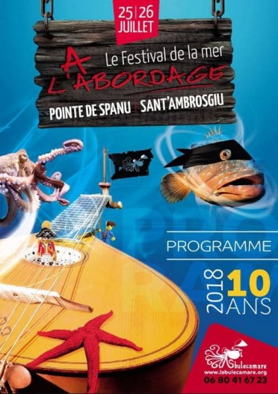 Festival de la Mer " A l'Abordage " Pointe de Spanu - Sant'Ambrosgiu