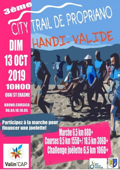 3ème City Trail De Propriano Handi-valide