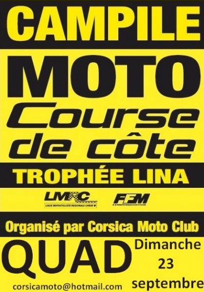 Course de Côte de Campile - Deuxième trophée LINA