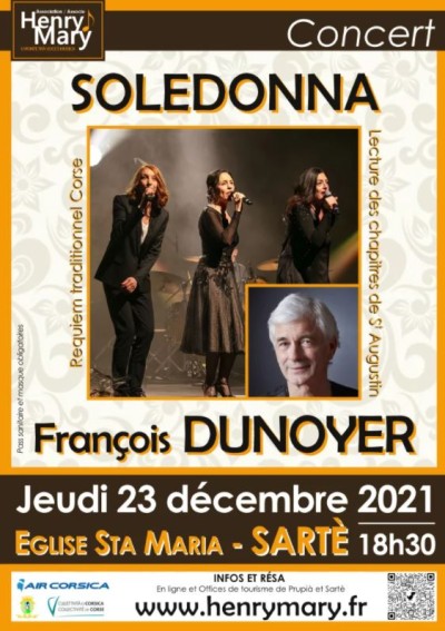 SOLEDONNA & François DUNOYER - Festival Henry Mary - Sartène