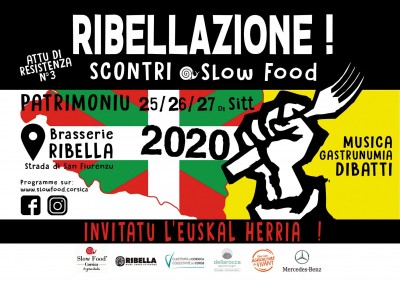 Ribellazione - Acte 3 - Pays Basque invité d'honneur - Slow Food Corsica - Brasserie Ribella - Patrimonio