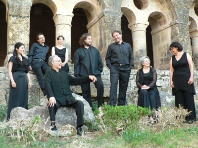 Ensemble Gilles Binchois - Centre de Création Musicale Voce - Place de l'église - Pigna