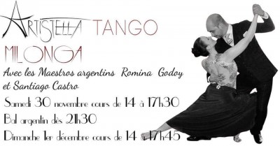 Stage de tango argentin - Artistella - Body Fitness Club - Ajaccio
