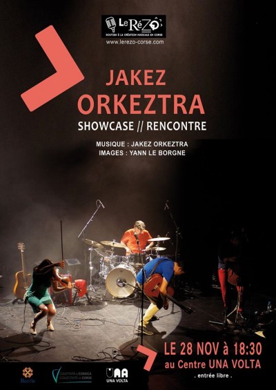 Les showcases du Rézo - Concert/rencontre avec le Jakez - Centre culturel Una Volta - Bastia