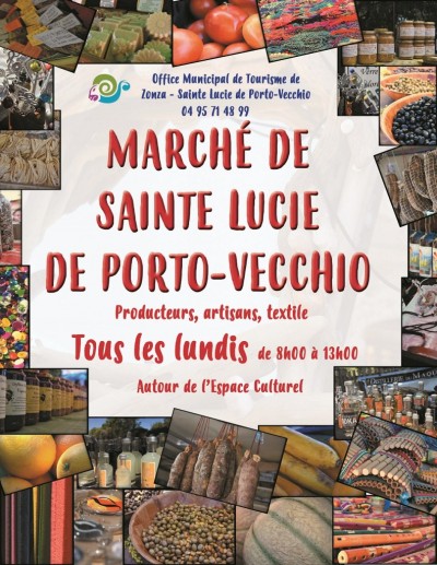Marché de Sainte Lucie de Porto-Vecchio