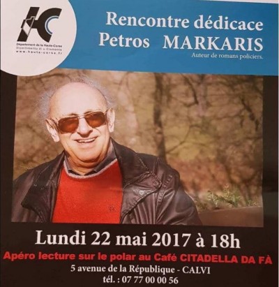 Rencontre dédicace Petros Markaris