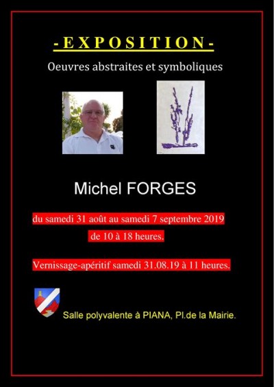 Michel Forges - Peintures abstraites et métalliques - Piana