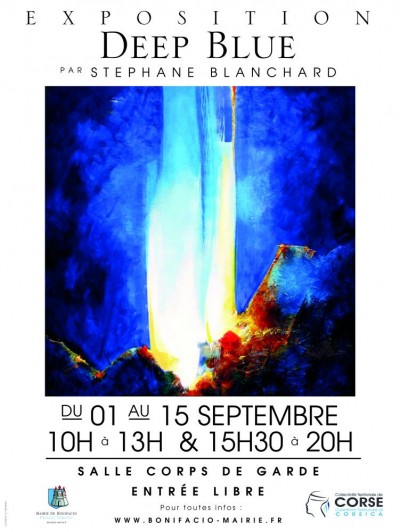 Exposition "deep Blue" De Stéphane Blanchard