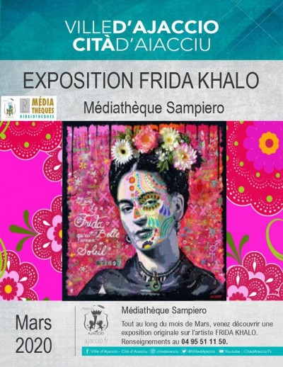 Frida Khalo - Médiathèque Sampiero - Ajaccio