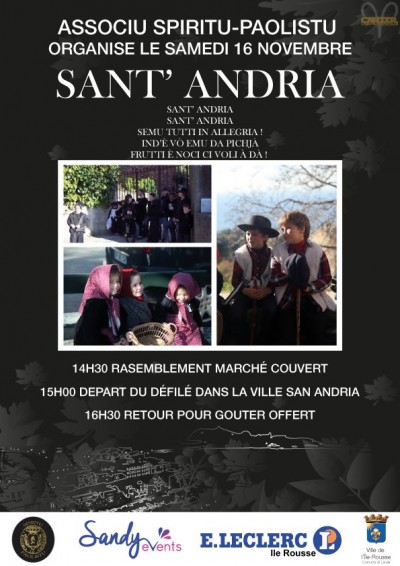 Sant' Andria - Sandy Events - L'Île-Rousse