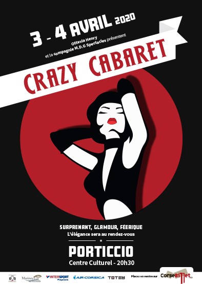 Crazy Cabaret -Cie M.D.G Spectacle - Centre Culturel - Porticcio