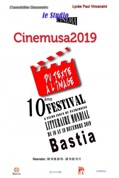 Festival CINEMUSA 2019 - Cinéma Le Studio - Bastia