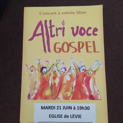 Concert de Gospel - Eglise Saint Nicolas - Levie