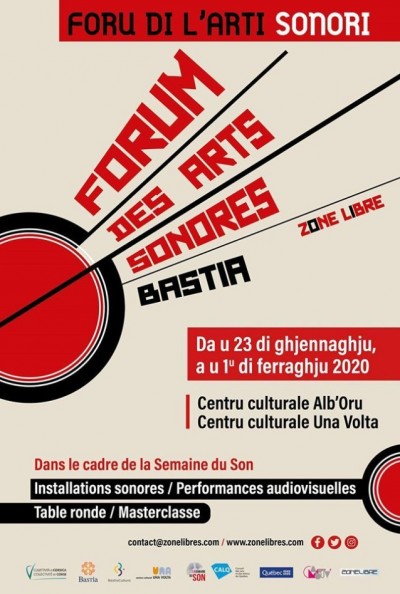 Forum des arts sonores - Structures - Centre culturel Una Volta - Bastia